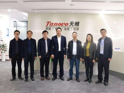 院領導帶隊赴中檢天帷調研交流，深化校企合作共促網安人才發展